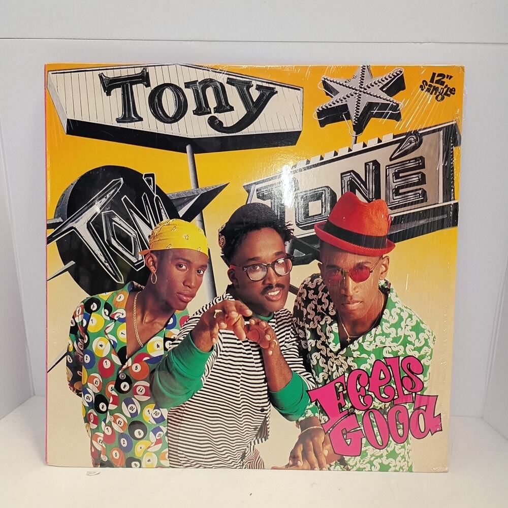 Tony! Toni! Toné! – Feels Good 12” Maxi Single 1990 Wing Records Vinyl
